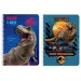 Jurassic World - T-rex bilježnica u dvije verzije A4 60 stranica
