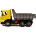 LENA: Mercedes-Benz Actros crno-žuti kamion 67cm
