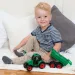LENA: Truckies traktor sa prikolicom i figurom 36cm