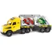 Magic Truck: Kamion za transport sa fluorescentnim svijetlom 81cm - Wader
