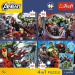 Marvel Osvetnici - 4 x 88 kom Premium Plus Kids puzzle - Trefl