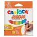 Maxi trokutasti set neonskih bojica od 8 komada - Carioca