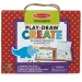 Melissa &amp; Doug: Set za crtanje dinosaura koji se može izbrisati i magnetska kreativna igra