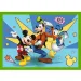 Mickey Mouse i njegovi prijatelji 4 u 1 slagalica - Trefl