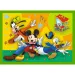 Mickey Mouse i njegovi prijatelji 4 u 1 slagalica - Trefl