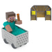 Minecraft RC daljinski upravljani rudarski vagon s figuricom Stevea – Mattel