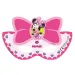 Minnie Mouse ružičasta papirnata maska 6kom