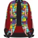Must: Monopoly školska torba, ruksak sa tri odjeljka 33x16x45cm