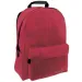 Must: Školska torba Burgundy Monochrome Jeans, ruksak 32x17x42cm