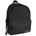Must: Zaobljena crna školska torba s četiri odjeljka, ruksak 32x19x42cm