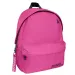 Must: Zaobljena roza školska torba s četiri odjeljka, ruksak 32x17x42cm