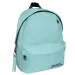 Must: Zaobljena svijetlo zelena školska torba s četiri odjeljka, ruksak 32x17x42cm