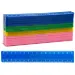 Nebulo: Plastično ravnalo 16cm - razne boje
