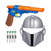Nerf: Star Wars Mandalorijan Maska i pištolj s pjenastim mecima - Hasbro