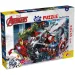 Osvetnici 2 u 1 puzzle od 108 dijelova i bojanka 50x35 cm - Lisciani
