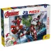 Osvetnici: Heroji 2 u 1, puzzle od 60 dijelova i bojanka 50x35 cm - Lisciani