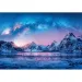 Peace Puzzle: Svijetloplava slagalica od 500 kom - Clementoni