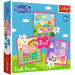 Peppa prase - 3 u 1 puzzle od 20, 36 i 50 dijelova - Trefl