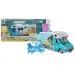 Plavi Delicate mali automobil sa funkcijom 1/28