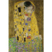 Poljubac, Klimt - puzzle od 500 dijelova s okvirom - Trefl