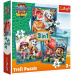 Psići u ophodnji Otok dinosaura - 3 u 1 puzzle od 20, 36 i 50 dijelova - Trefl