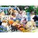 Psići u parku puzzle 1000kom - Trefl
