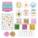 Puffy Pouches: Set dizajna pufastih privjesaka - doručci