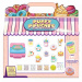Puffy Pouches: Set dizajna pufastih privjesaka - kafić