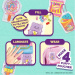 Puffy Pouches: Set dizajna pufastih privjesaka - slatkiši