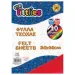 Pust materijal u boji 10kom 20x30cm