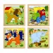 Puzzle za bebe - drvena logička igračka