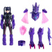 Quantum Heroes: Dinoster Trina akcijska figura s ljubičastim oklopom 20 cm