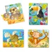 Quercetti: Montessori Giro puzzle set 4kom