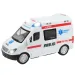 RC daljinski upravljač hitne pomoći sa svjetlosnim efektima 1/48 omjer 27 MHz 23 cm