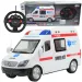 RC daljinski upravljač hitne pomoći sa svjetlosnim efektima 1/48 omjer 27 MHz 23 cm