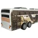 RC daljinski upravljač Jurassic City Bus sa svjetlom 27MHz 1/32 omjera, 25cm