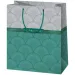 Sa ljubavlju! elegantna velika poklon torba sa zlatnim umetcima 26x13x33cm