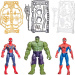 Spider-Man Potpuno novi dan: ActionVerse set akcijskih figura 3 komada – Hasbro