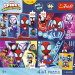 Spidey i prijatelji - 4 x 88 dijelova Premium Plus Kids puzzle - Trefl