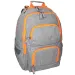 Spirit: E-Bag siva i narančasta zaobljena školska torba, ruksak 46x34x22cm