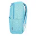 Spirit: Mesh pernato lagana školska torba s plavim uzorkom, ruksak 43x28x13cm