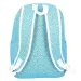 Spirit: Mesh pernato lagana školska torba s plavim uzorkom, ruksak 43x28x13cm