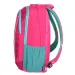 Spirit: Stilo pink-tirkizna školska torba, ruksak