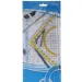 Spirit: Trokut prozirno ravnalo 22cm