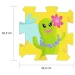 Spužvaste puzzle uzorak kaktusa - Terfl