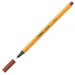 Stabilo: Point 88 kemijska 0,4mm boja cigle
