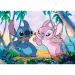 Stitch i Angel na plaži, premium plus puzzle od 1000 dijelova - Trefl
