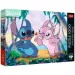 Stitch i Angel na plaži, premium plus puzzle od 1000 dijelova - Trefl