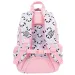 St.Right Grey Panda ružičasto-siva panda print školska torba s tri odjeljka, ruksak 39x27x17cm