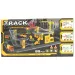 Track Engineering set trkaće staze s građevinskim strojevima i radnicima, set od 89 komada